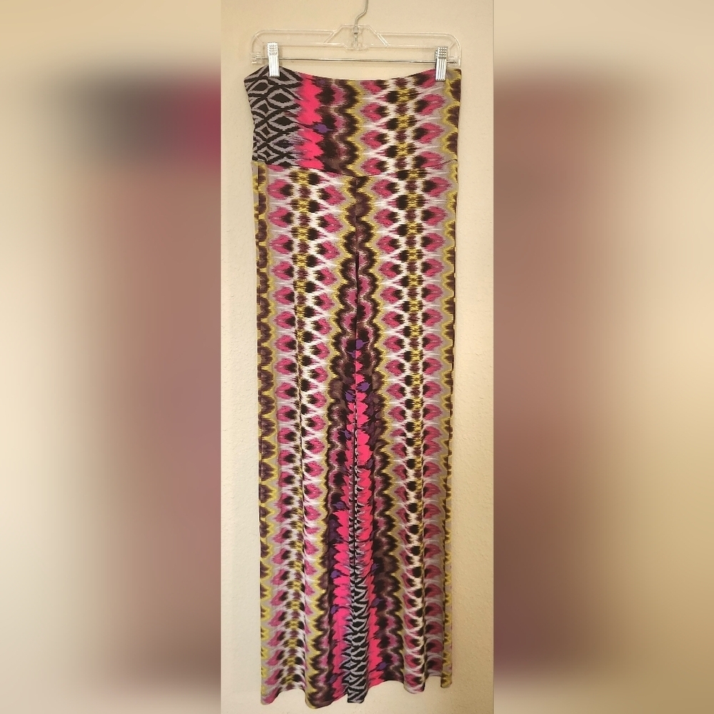 Rock 47 Wrangler Printed Stretchy Flare Pants Size Medium